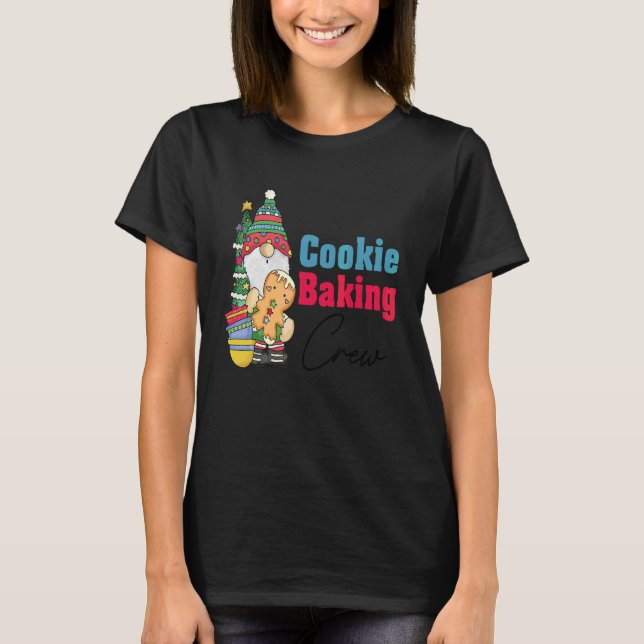 T-shirt Équipe de fabrication de biscuits (Devant)