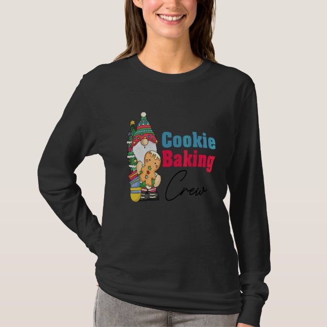 T-shirt Équipe de fabrication de biscuits (Devant)