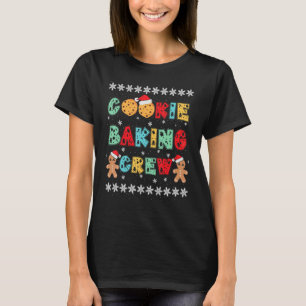 T-shirt Équipe de fabrication de biscuits hommes en pain d