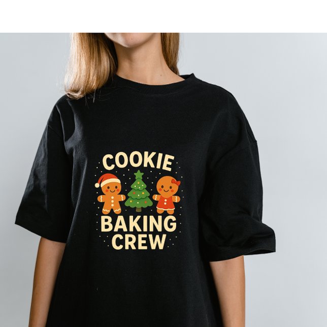 T-shirt Équipe de fabrication de biscuits – Noël au gingem (Créateur téléchargé)