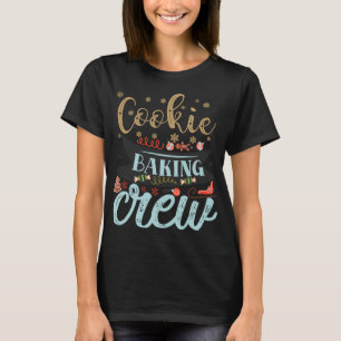 T-shirt Équipe de fabrication de biscuits T Shir Noël Fami