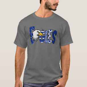 T-shirt Équipe de fan de sport d'Eagles