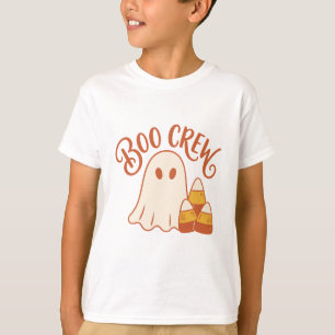 T-shirt Équipe de fantômes mignons en maïs de bonbon pour