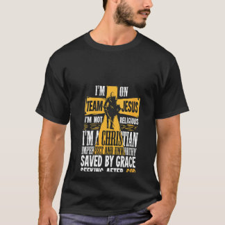 T-shirt Équipe De Femmes Jésus Pour Un Chrétien Qui Cherch