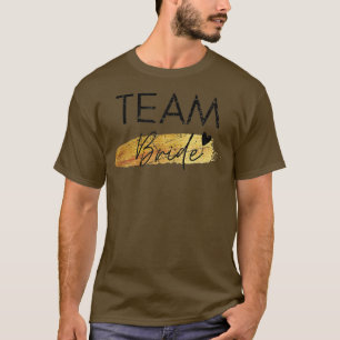 T-shirt Équipe de femmes mariée mariage enterrement de vie