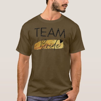 T-shirt Équipe de femmes mariée mariage enterrement de vie