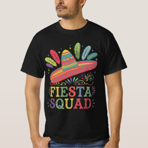 T-shirt Équipe de fête Cinco de Mayo Famille appariée