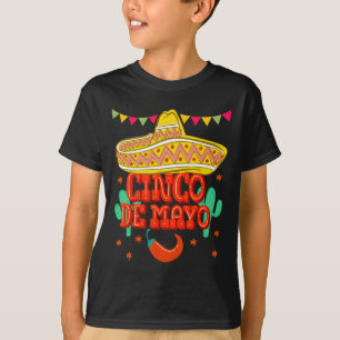 T-shirt Équipe de fête Cinco De Mayo Famille Correspondant