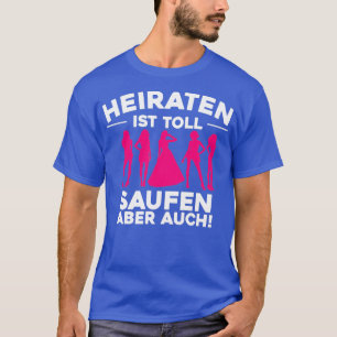 T-shirt Équipe de fête de jeune fille mariée Cadeau 7