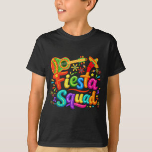T-shirt Équipe de fête - Famille mexicaine Cinco De Mayo _