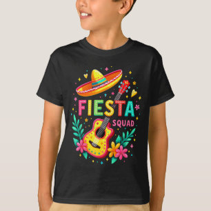 T-shirt Équipe de fiesta assortie pour la fête mexicaine d