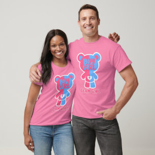 T-shirt Équipe De Fille À La Fête De Révélation De Sexe