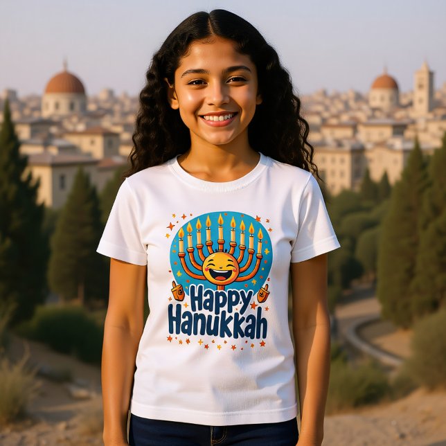 T-Shirt Équipe de folie du dreidel (Dreidel Dazzle Squad T-Shirt)