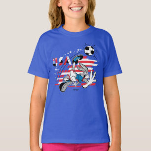 T-shirt Équipe de foot USA Graphique de BUGS BUNNY™