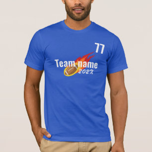 T-shirt Équipe de football américain de terrain journée Ch