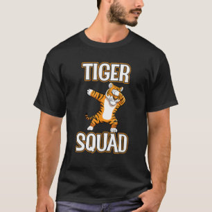 T-shirt Équipe de football de football de Tiger Équipe de