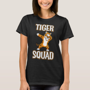 T-shirt Équipe de football de football de Tiger Équipe de
