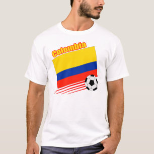 T-shirt Équipe de football de la Colombie
