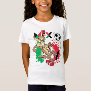 T-Shirt Équipe de football du Mexique Graphique WILE E. CO
