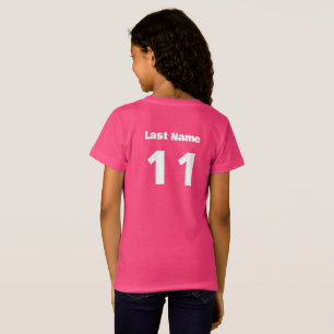 T-Shirt Équipe de football Enfants Custom League Uniform -
