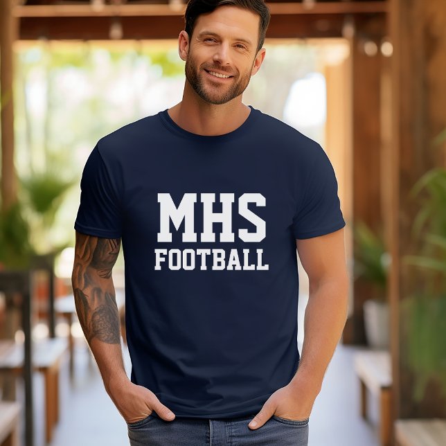 T-shirt Équipe de football sur mesure de l'esprit de l'éco (Créateur téléchargé)