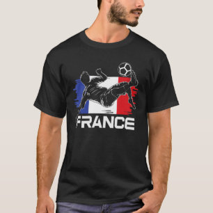 T-shirt Équipe de France de football Drapeau