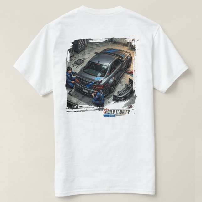 T-shirt Équipe de garage (Design dos)