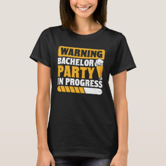 T-shirt Équipe de garçon de bachelor Garçon d'honneur Mari