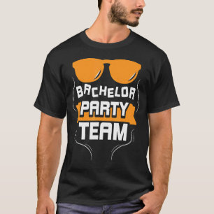 T-shirt Équipe de garçon d'honneur enterrement de vie de g
