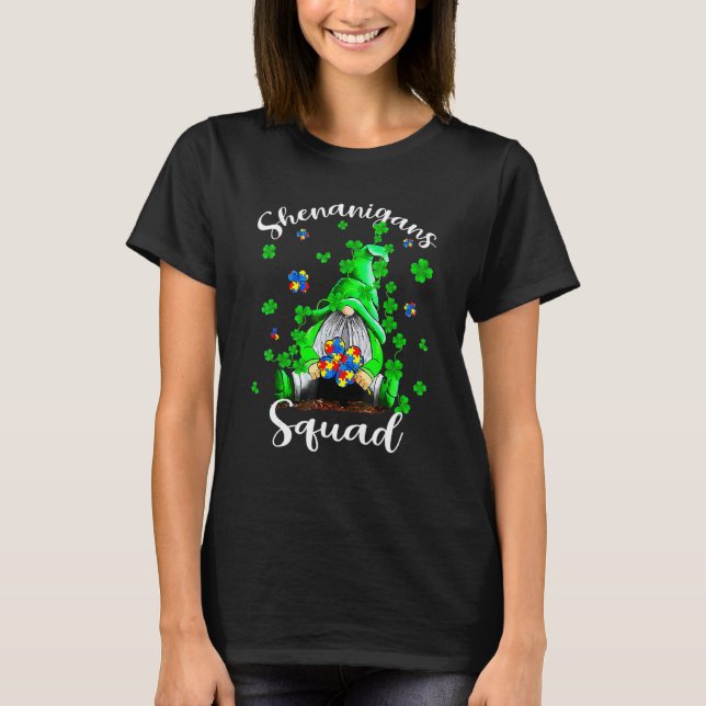 T-shirt Équipe de Gnomes de Shenanigans de la Saint-Patric (Devant)