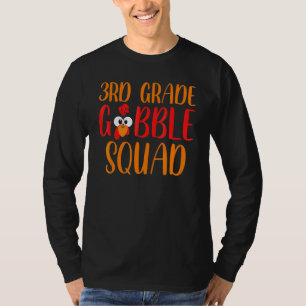 T-shirt Équipe de gobeleurs de 3e année Professeur de Tha