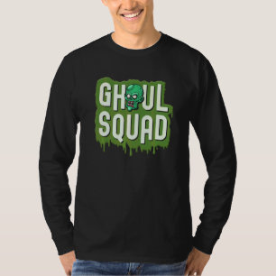 T-shirt Équipe de goules d'Halloween Équipe de zombie mign