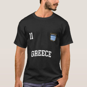 T-shirt Équipe de Grèce no 11 Football