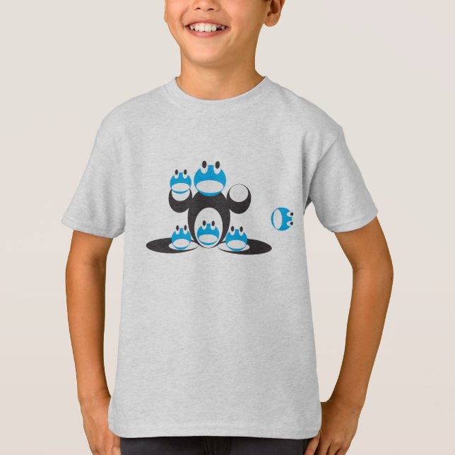 T-shirt Équipe de grenouille 2 (Devant)