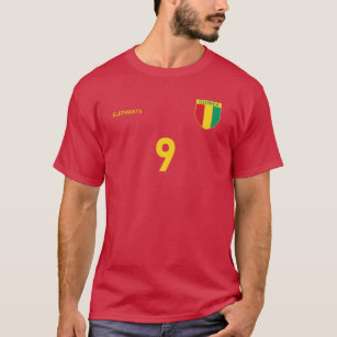 T-shirt Équipe de Guinée de football Retro