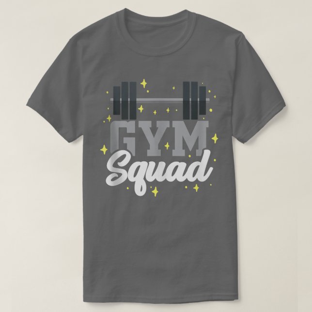 T-shirt Équipe De Gym (Design devant)