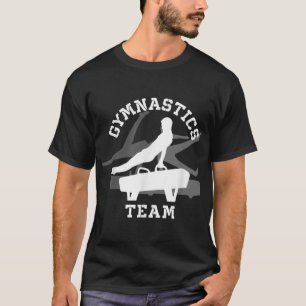 T-shirt Équipe De Gymnastique Mens Gymnaste American Artis