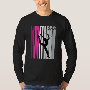 T-shirt Équipe de gymnastique rythmique jolie fille enfant