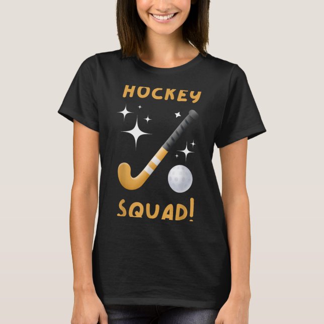 T-shirt Équipe de hockey (Devant)