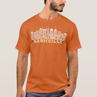 T-shirt Équipe de hockey de Nashville Toutes les légendes 
