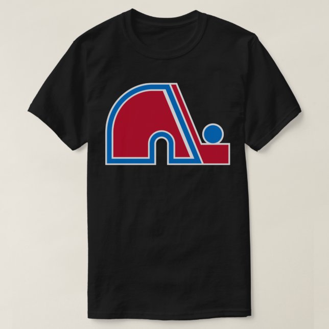 T-shirt Équipe de hockey du Québec Nordiques Avalanche HD  (Design devant)