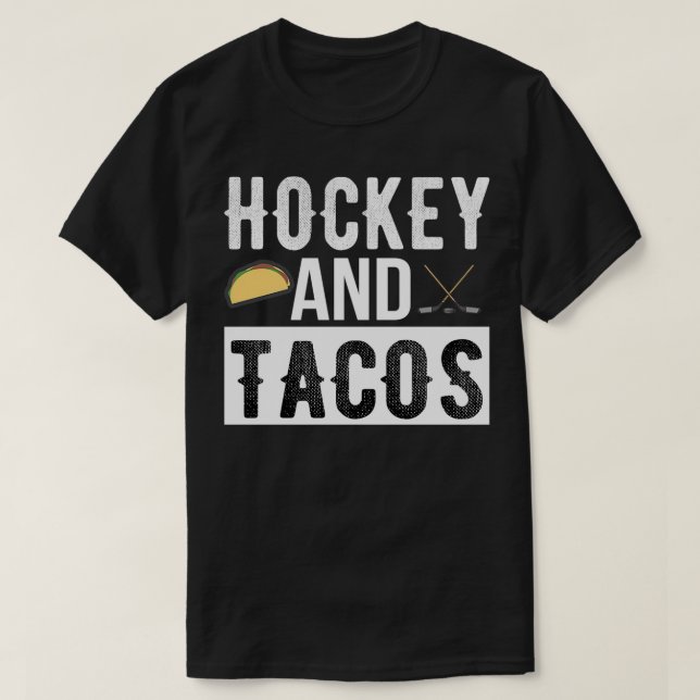 T-shirt Équipe de hockey et de hockey sur glace (Design devant)