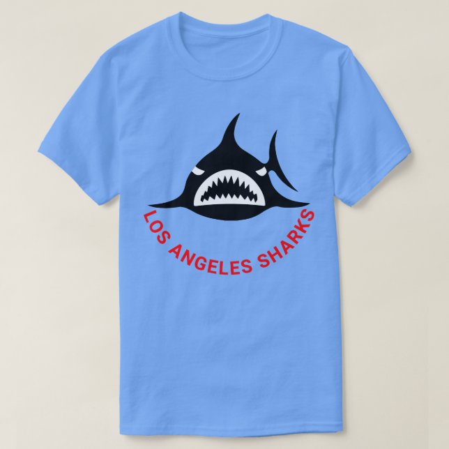 T-shirt Équipe de Hockey Rétro WHA Los Angeles Sharks (Design devant)