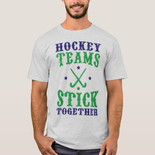 T-shirt Équipe De Hockey Sur Terrain Stick Ensemble Tee