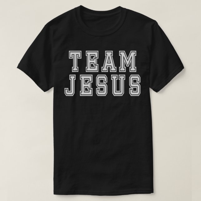T-shirt Équipe de Jésus-Christ (Design devant)