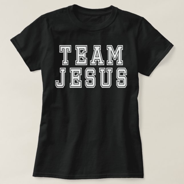 T-shirt Équipe de Jésus-Christ (Design devant)