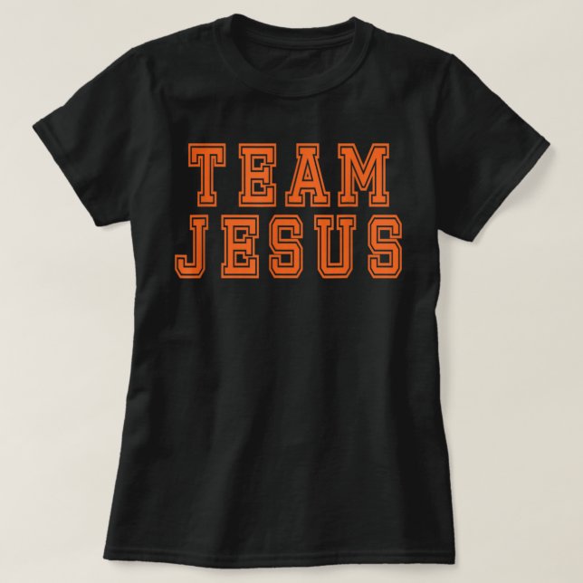 T-shirt Équipe de Jésus-Christ (Design devant)