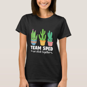 T-shirt Équipe de jeunes Sped On se serre les coudes Cactu