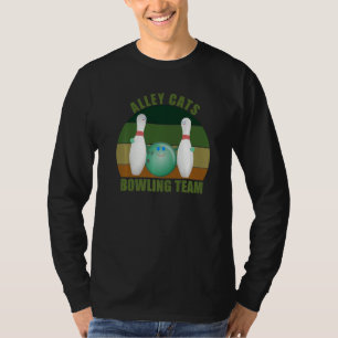 T-shirt Équipe de joueurs de quilles drôles nouveauté Alle