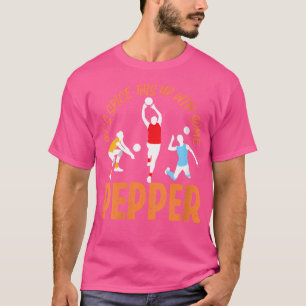 T-shirt Équipe De Joueuses De Volley-Ball De Femmes Épices